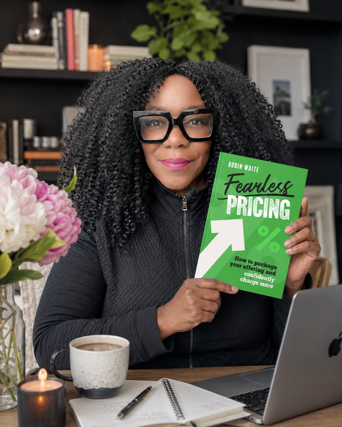 Ola holding Fearless Pricing by Robin Waite